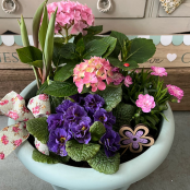 Round Garden Planter