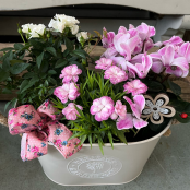 Medium country planter